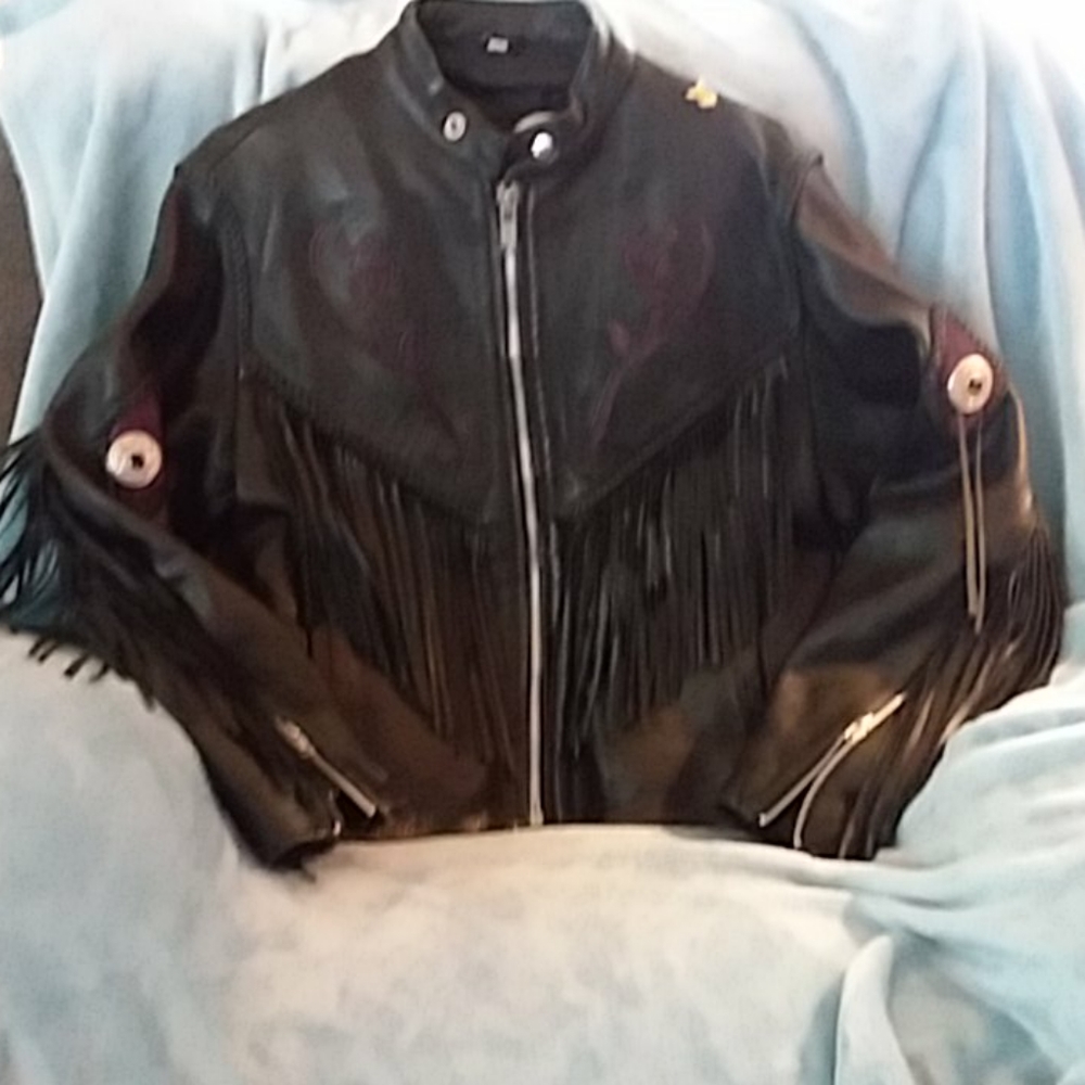 Ladies Leather Coat